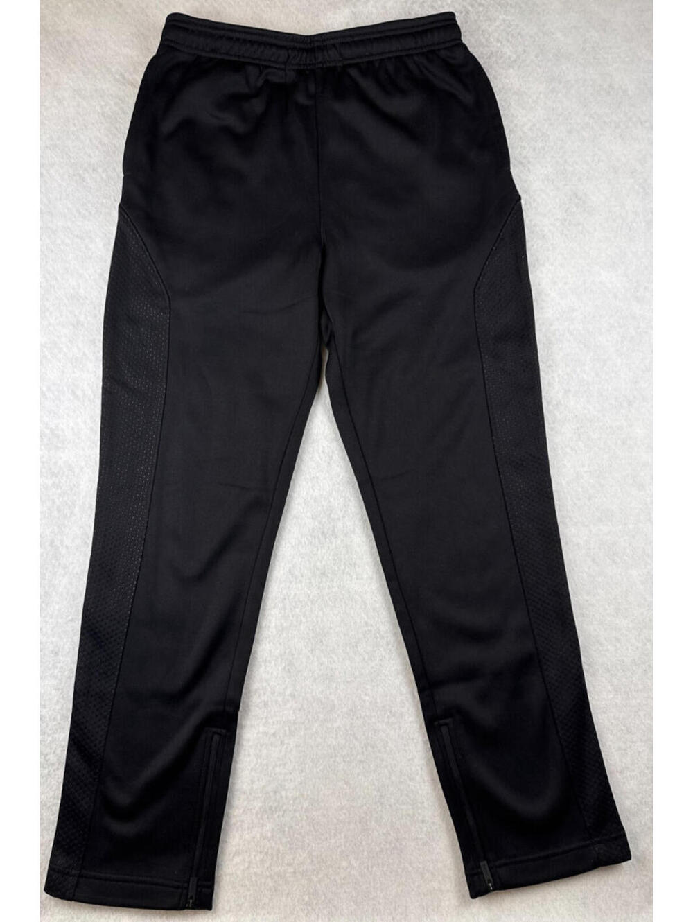 CSG Black Tapered Track Pants Men’s Medium Athletic Jogger Zip Ankle NWT